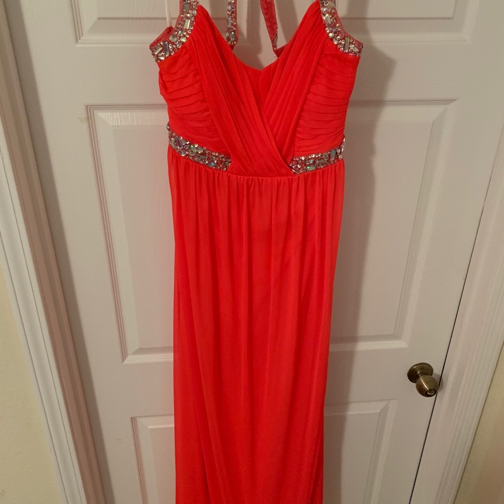 Bright Pink Prom Dress